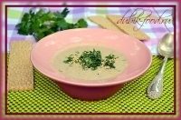 Суп из запеченной цветной капусты