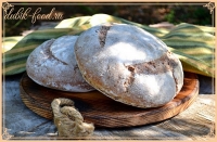 Пшенично-ржаной хлеб с тмином